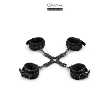 Kit d'attaches Hogtie - Easytoys Fetish Collection - Easytoys Fetish Collection - Import busyx - vue 4