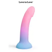 Dildo em Silicone Líquido Pastel 14 cm — Dildolls Utopia