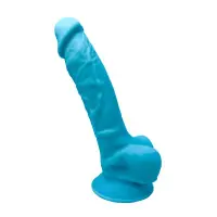 Blauer Dual Density Silexpan Dildo 7" (17,6 cm) — Model 1