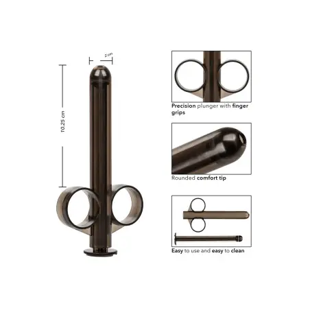 Applicateur de lubrifiant XL Lube gris - California Exotic Novelties - Import busyx - vue 4