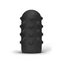 Masturbador Manual Preto Bumpy com Lubrificante - All Black