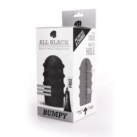 Masturbateur Bumpy - All Black - All Black - Import busyx - vue 4