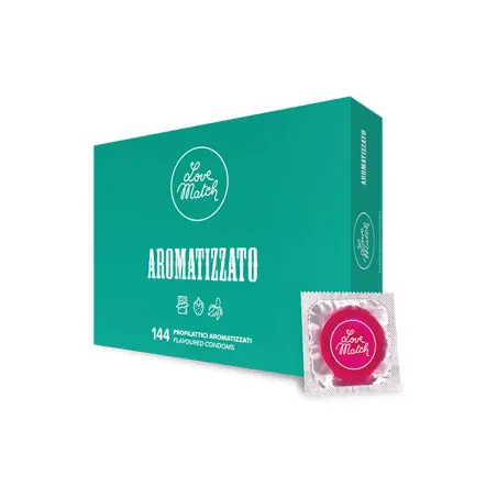 144 Preservativos Aromatizados Love Match - Love Match - condones - imagen principal