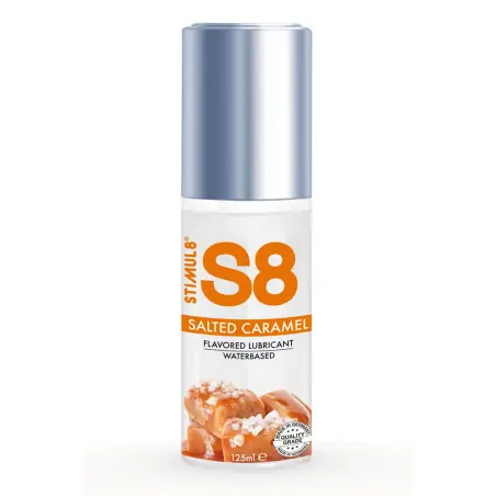 Lubrifiant S8 parfumé caramel toffee 125ml - Stimul 8 - Import busyx - visuel principal