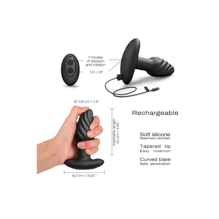 Plug anal rotatif Spin Plug - Dorcel - Dorcel - Import busyx - photo 3