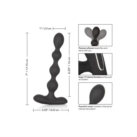Stimulateur anal Eclipse Slender Beads - California Exotic Novelties - Import busyx - photo 3