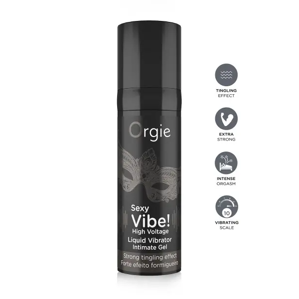 Gel d'excitation Sexy Vibe High Voltage Liquid Vibrator - Orgie - Import busyx - visuel principal