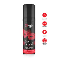 Stimulation gel warming strawberry 15 ml — Hot