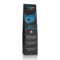 Huile de massage embrassable Sexy Therapy barbe à papa - Orgie - Import busyx - détail 2