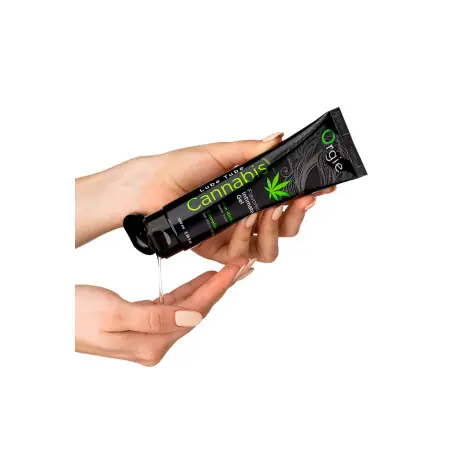 Lubrifiant eau Lube Tube Cannabis 100ml - Orgie - Import busyx - détail 2