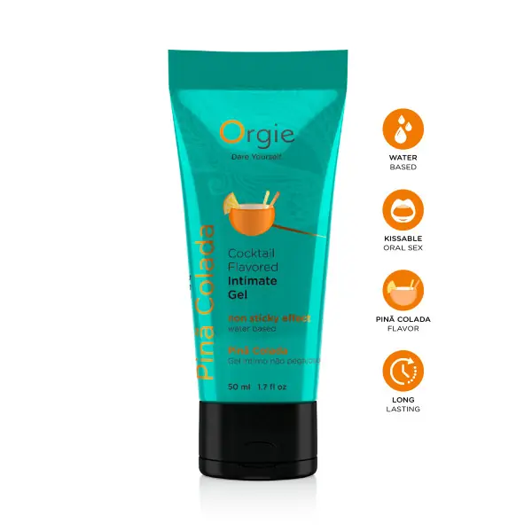 Gel intime Lube Tube Cocktail Pina Colada 50ml - Orgie - Import busyx - visuel principal