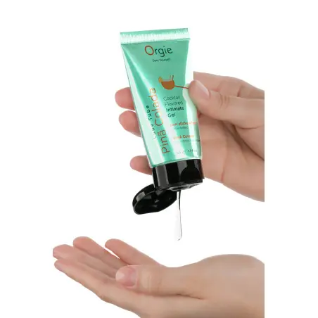 Gel intime Lube Tube Cocktail Pina Colada 50ml - Orgie - Import busyx - détail 2