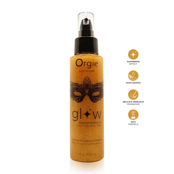 Huile brillante pour le corps 110ml - Orgie - Orgie - Import busyx - visuel principal
