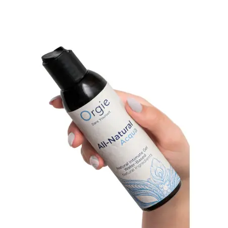 Gel intime naturel All Natural Acqua 150ml - Orgie - Import busyx - détail 2
