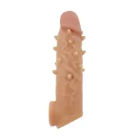 Gaine de penis avec reliefs Osborn - Pretty Love - Import busyx - détail 2
