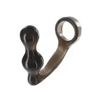 Cockring avec Stimulateur Anal - Power Plug & Penisring