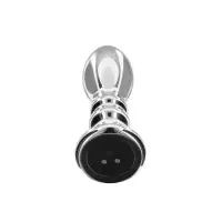 Plug vibrant en métal The Slider L - Toy Joy - Import busyx - détail 2