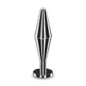 Faceted Metal Anal Plug Size L