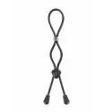 Cockring Lazo Ajustable de Doble Bucle en Silicona