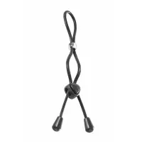 Cockring ajustable à double boucle - Blue Junker - Import busyx - détail 2