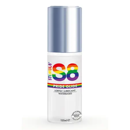 Lubrifiant eau S8 Pride 125ml - Stimul 8 - Import busyx - visuel principal