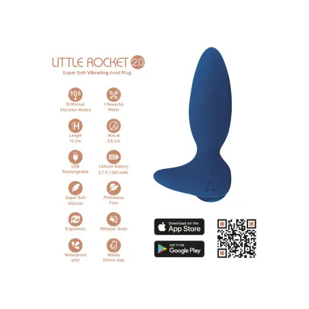 Little Rocket II: Plug Anale Connesso - Adrien Lastic - Spine - dettaglio 5