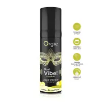 Gel d'excitation Dual Vibe Lemon Gin Tonic Liquid Vibrator - Orgie - Import busyx - visuel principal