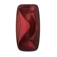 Estimulador peneano tapping 10,9 cm — Sub One Velvet Red