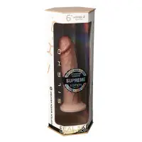 Gode Real Skin Supreme Model 2 flesh 15,4 cm - SilexD - SilexD - Import busyx - vue 4