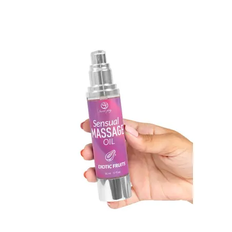 Huile de massage Fruits Exotiques - Secret Play - Secret Play - Import busyx - détail 2