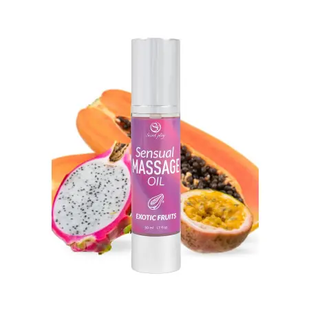 Huile de massage Fruits Exotiques - Secret Play - Secret Play - Import busyx - photo 3