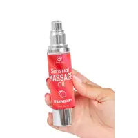 Huile de massage Fraise - Secret Play - Secret Play - Import busyx - détail 2