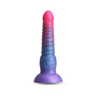 Fantasy-Dildo mit Ringen 15 cm - Colours Stacked 6"