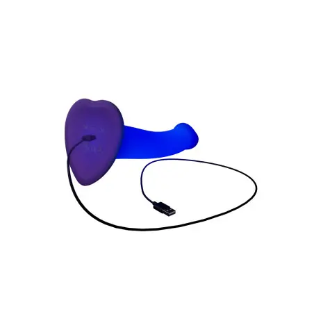 Dildo lumineux violet - Strap-On-Me - Strap-on-Me - Import busyx - détail 2