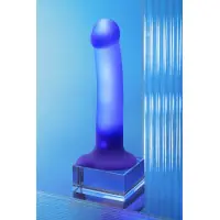 Dildo lumineux violet - Strap-On-Me - Strap-on-Me - Import busyx - vue 4