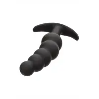 Plug anal Vibrant avec 5 perles - Calexotics - California Exotic Novelties - Import busyx - détail 2