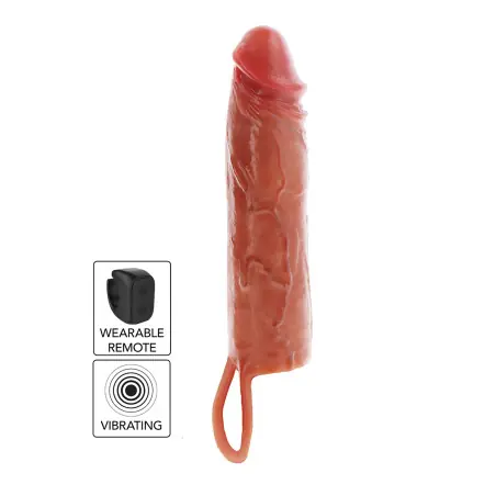 Vibrating Penis Sleeve 20 cm - Toy Joy - Penis Sheaths - main image