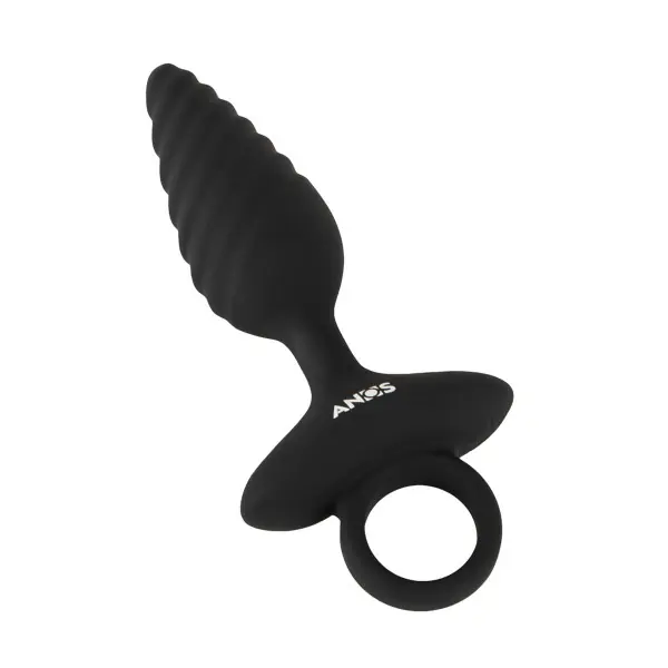 Plug Vibrador Flexible en Diseño Espiral - Anos - Sextoys - imagen principal