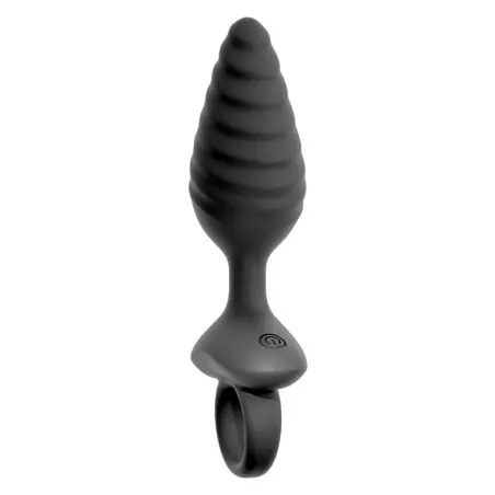 Plug Vibrante Flessibile dal Design a Spirale - Anos - Sextoys - vista 4