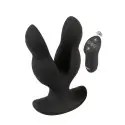 Anaal spreidplug met vibratie & elektro-stimulatie (E-Stim)