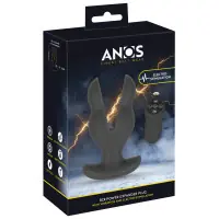 Plug anale divaricatore con vibrazione & elettrostimolazione (E-Stim) - Anos - Sextoys - foto 3