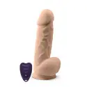 The Original Vibrerende Dildo - Model 1 Beige 21,5 cm