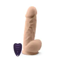 Dildo Vibrante The Original - Model 1 Beige 21 cm Dildo Vibrante The Original - Model 1 Beige 21 cm