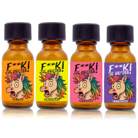 Unicorn Poppers Pack - 4 Intensidades - 