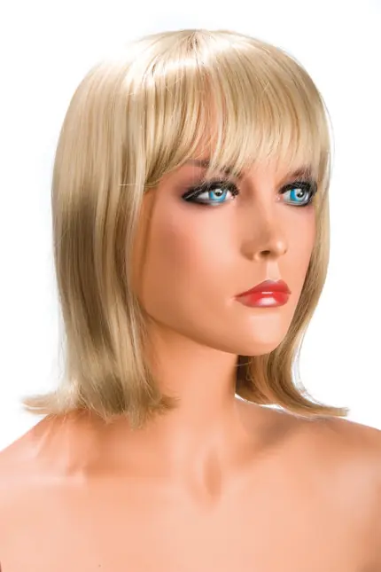 Shoulder-Length Wig, Side Bangs, Light Blonde — Camila Shoulder-Length Wig, Side Bangs, Light Blonde — Camila