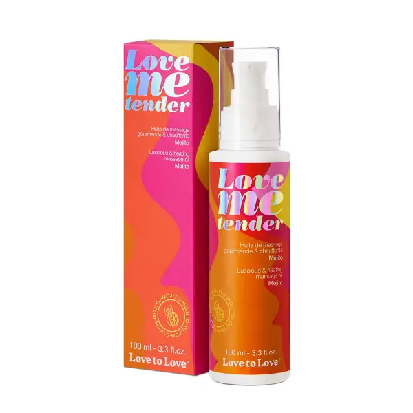 Óleo de massagem quente 100 ml — Mojito - 