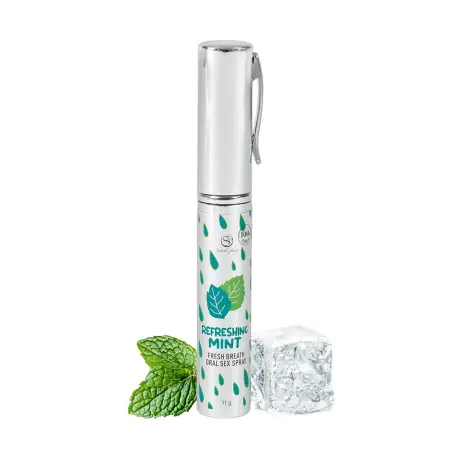 Spray para Boca e Garganta Menta - Broche, Hálito Fresco - 