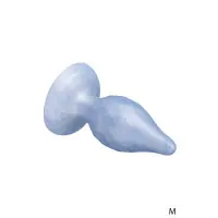 Plug Anal Diamond M Fantasy Collection Silicone Líquido 9,2 cm - SilexD