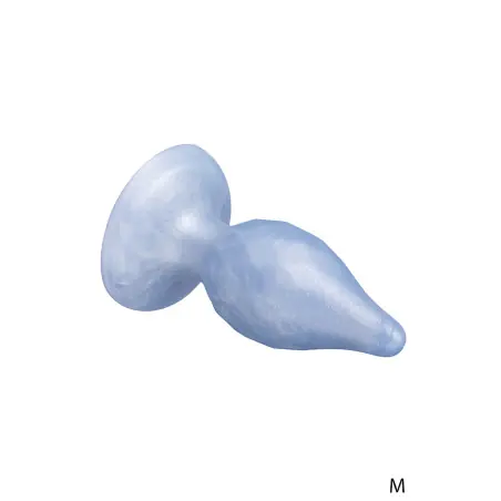 Plug Anal Diamond M Fantasy Collection Silicone Líquido 9,2 cm - SilexD