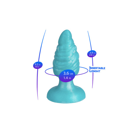 Plug Anal Ergonómico - Melty M - SilexD